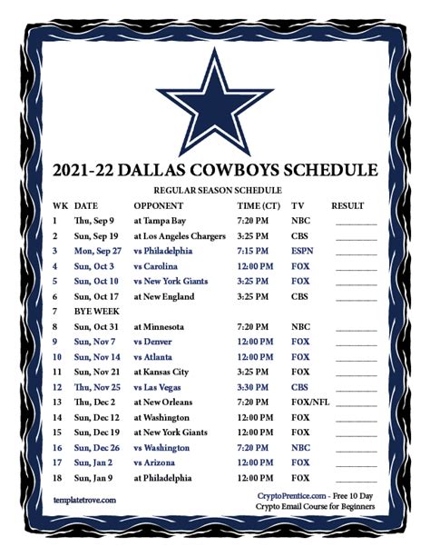 2021 cowboys schedule pdf.